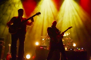 Alistair and Dave silhouette